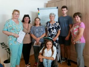 Un weekend productiv la Asociaţia de Sprijin a Copiilor cu Handicap Fizic din Peresecina